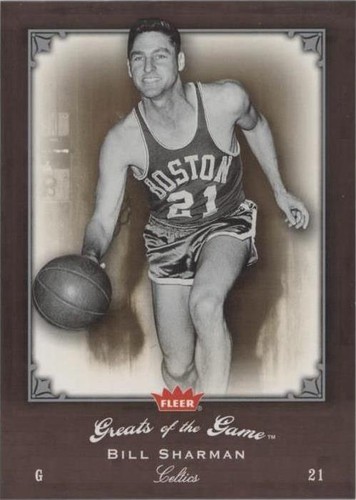 2005-06 Fleer Greats of the Game - Bill Sharman #38