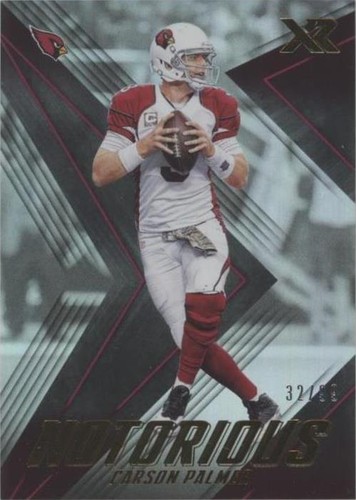 2017 Panini XR Carson Palmer #NOT-CP