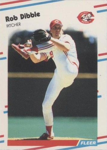 1988 Fleer Update - Rob Dibble #U-83