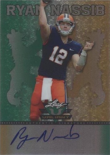 2013 Leaf Valiant Ryan Nassib #BA-RN1