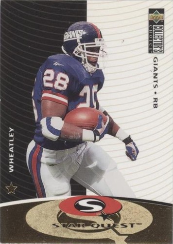 1997 Upper Deck Collector's Choice Tyrone Wheatley #SQ40