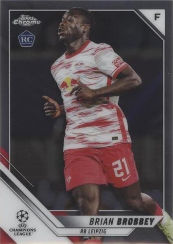 2021-22 Topps Chrome UCL Brian Brobbey #105