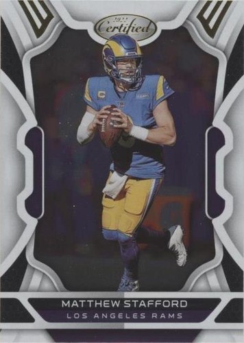 2022 Panini Certified Matthew Stafford #53