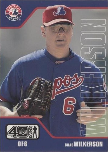 2002 Upper Deck 40 Man - Brad Wilkerson #726