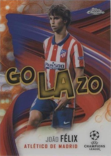 2020-21 Topps Chrome UCL João Félix #GOL-JF