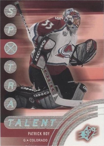 2001-02 SPx - Patrick Roy #83