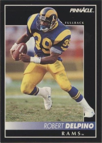 1992 Pinnacle Robert Delpino #69