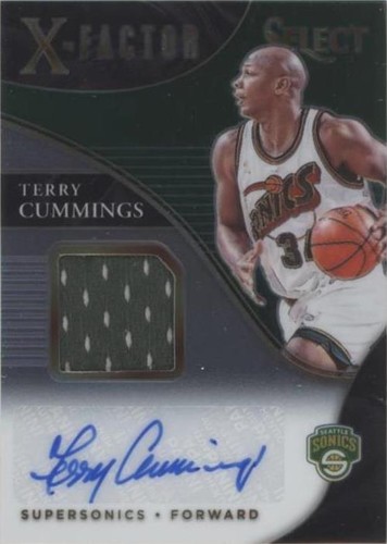 2020-21 Panini Select - Terry Cummings #XF-TCU