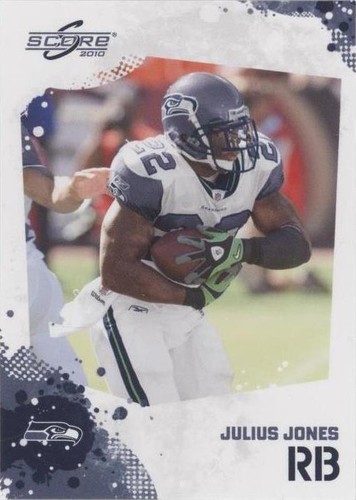 2010 Score Julius Jones #259
