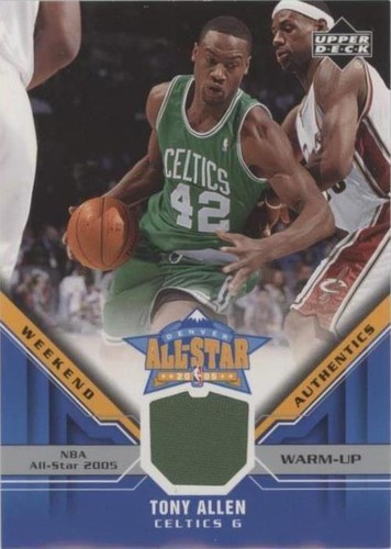 2005-06 Upper Deck - Tony Allen #ASW-TA