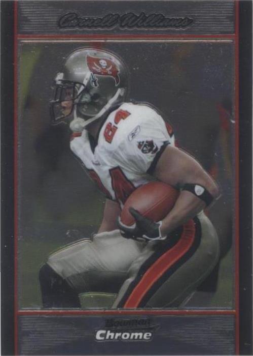 2007 Bowman Chrome Cadillac Williams #BC191