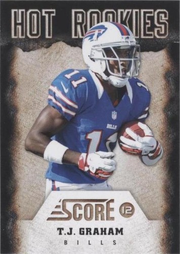 2012 Score T.J. Graham #28