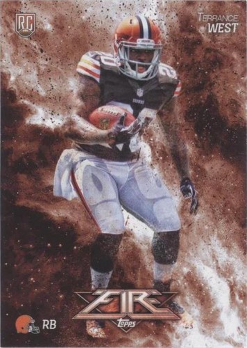 2014 Topps Fire Terrance West #113