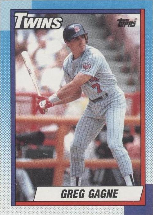 1990 Topps - Greg Gagne #448