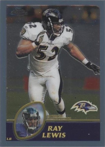 2003 Topps Chrome Ray Lewis #128