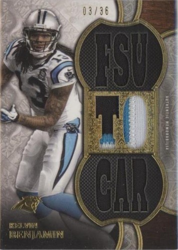 2015 Topps Triple Threads Kelvin Benjamin #TTR-KB3
