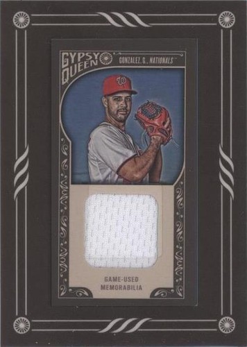 2015 Topps Gypsy Queen - Gio Gonzalez #GMR-GG