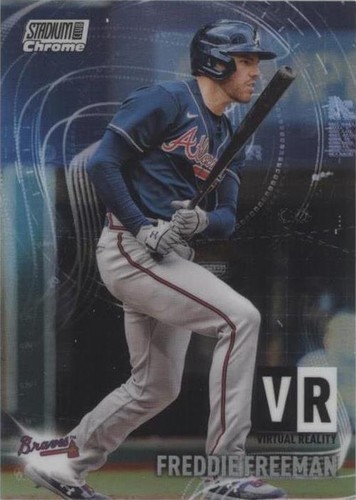 2021 Topps Stadium Club Chrome - Freddie Freeman #VR-1