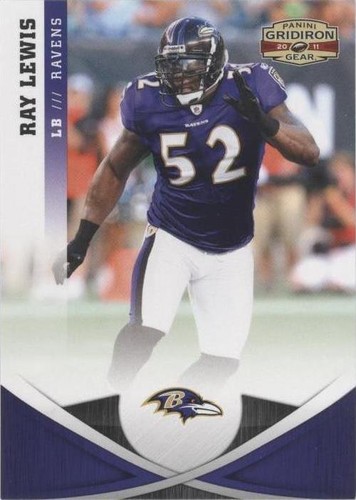 2011 Panini Gridiron Gear Ray Lewis #27