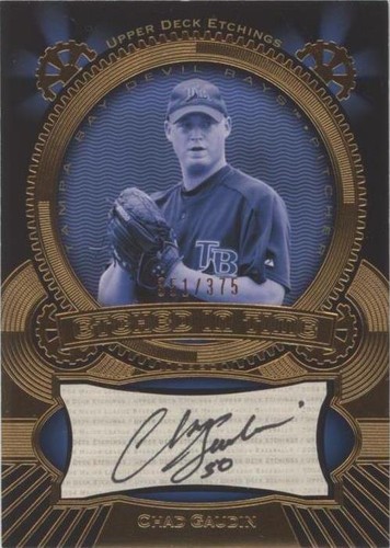 2004 Upper Deck Etchings - Chad Gaudin #ET-CG