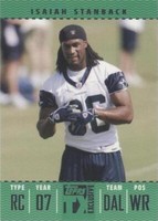 2007 Topps TX Exclusive Isaiah Stanback #198