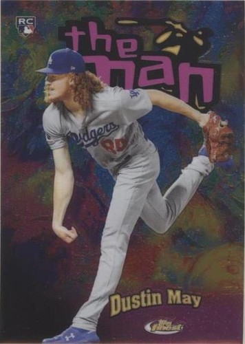 2020 Topps Finest - Dustin May #FTM-4