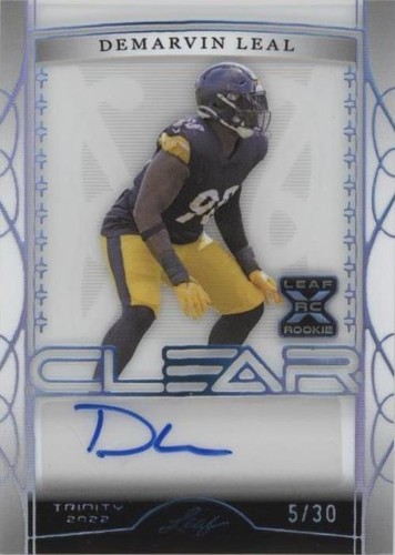 2022 Leaf Trinity DeMarvin Leal #CA-DL1