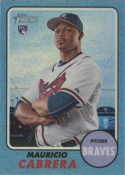 2017 Topps Heritage High Number - Mauricio Cabrera #THC-556