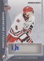 2016-17 Leaf In the Game Heroes & Prospects - Hayden Davis #PA-HD1