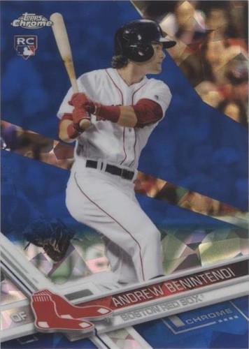 2017 Topps Chrome Sapphire Edition - Andrew Benintendi #283