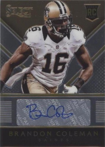 2014 Panini Select Brandon Coleman #RA-BC