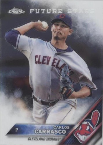 2016 Topps Chrome - Carlos Carrasco #158