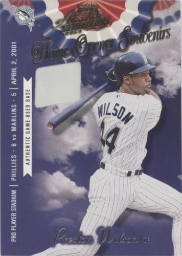 2001 Playoff Absolute Memorabilia - Preston Wilson #OD-15