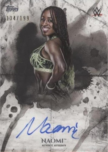 2018 Topps WWE Undisputed - Naomi #UA-NA