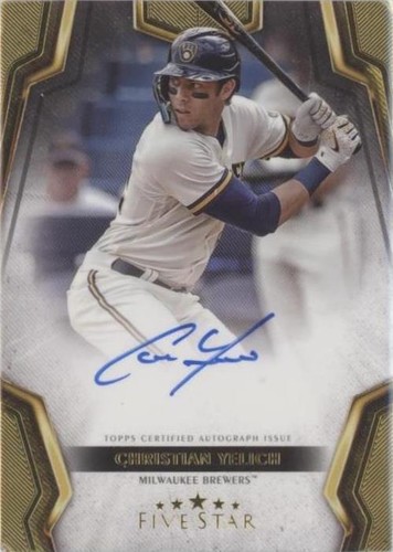 2024 Topps Five Star - Christian Yelich #FSA-CY