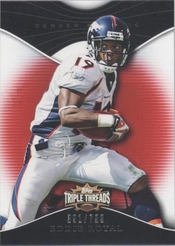 2009 Topps Triple Threads Eddie Royal #76