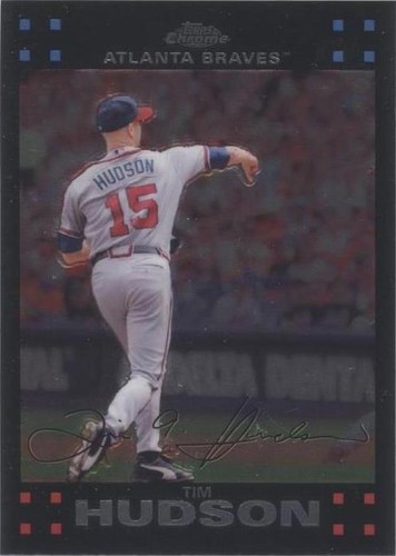2007 Topps Chrome - Tim Hudson #139