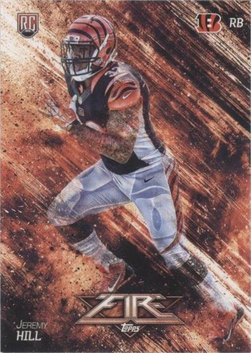 2014 Topps Fire Jeremy Hill #133