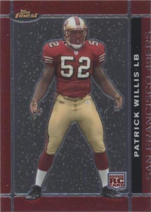2007 Topps Finest Patrick Willis #149
