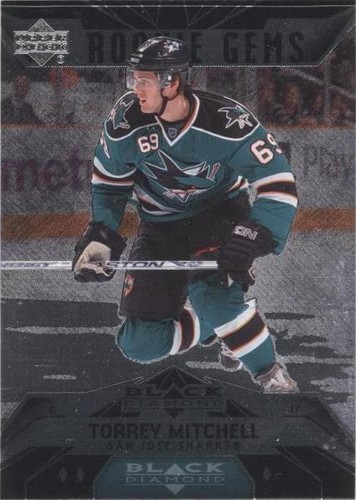 2007-08 Upper Deck Black Diamond - Torrey Mitchell #162