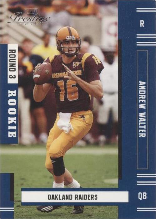 2005 Playoff Prestige Andrew Walter #154
