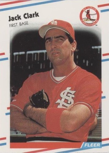 1988 Fleer - Jack Clark #26