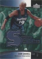 2004-05 Upper Deck Sweet Shot - Sam Cassell #SW-SC