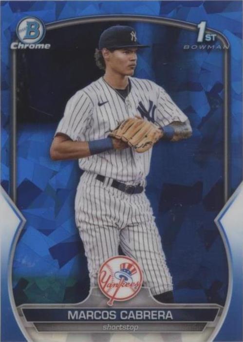 2023 Bowman Sapphire Edition - Marcos Cabrera #BCP-46