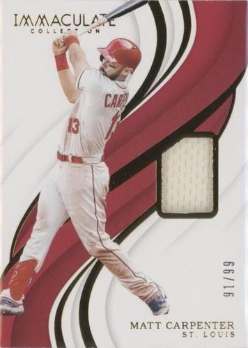 2019 Panini Immaculate Collection - Matt Carpenter #113
