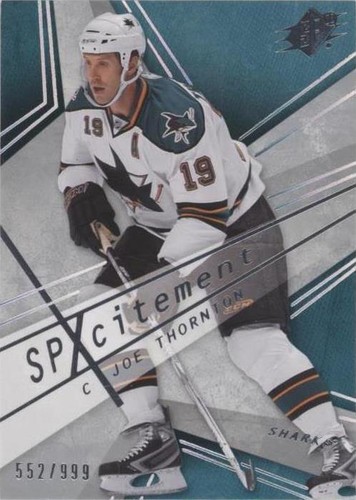 2008-09 SPx - Joe Thornton #X30