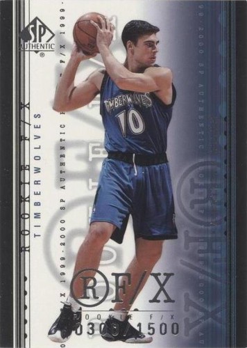 1999-00 SP Authentic - Wally Szczerbiak #96