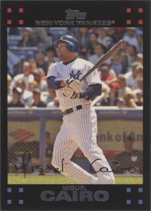 2007 Topps New York Yankees Limited Edition Gift Set - Miguel Cairo #NYY15