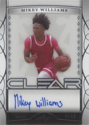 2022-23 Leaf Trinity - Mikey Williams #CA-MW2