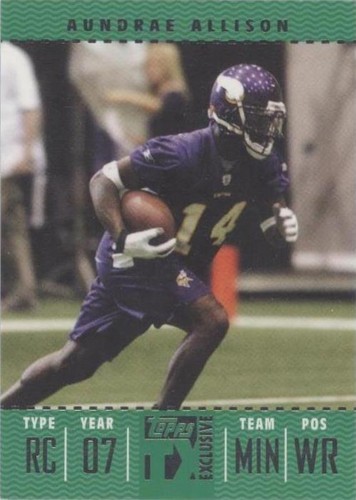 2007 Topps TX Exclusive Aundrae Allison #142